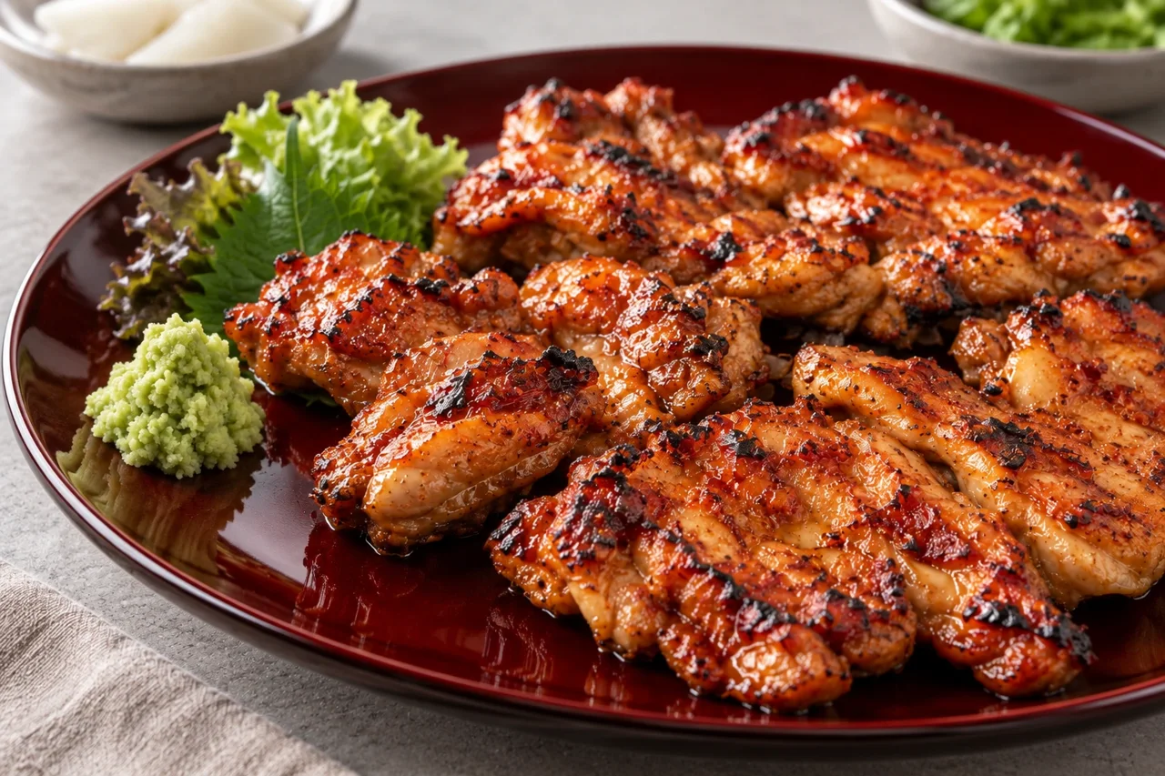 숯불에 구운 닭갈비